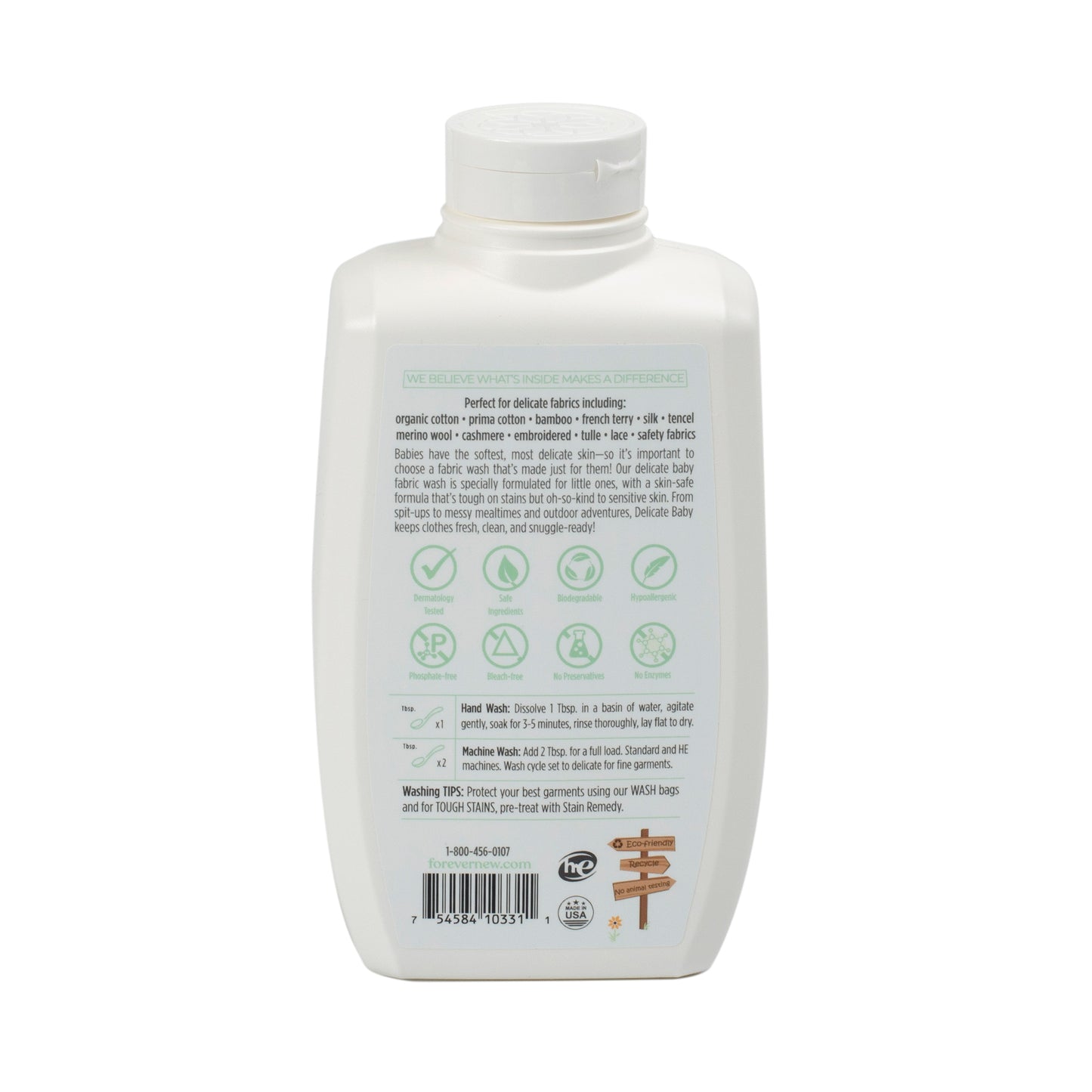 POWDER Baby Delicate Laundry Detergent - Fragrance Free