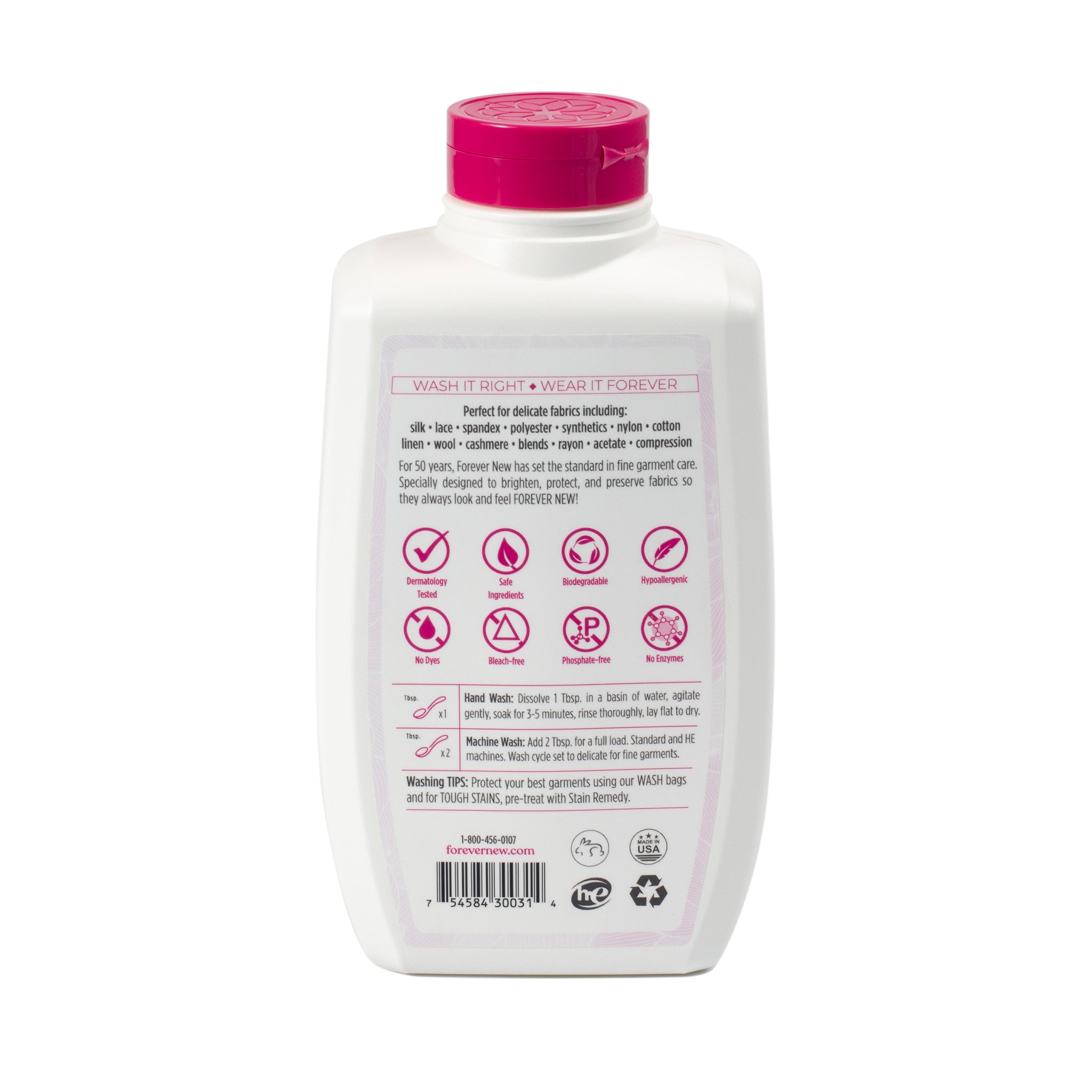 LIQUID Delicate Laundry Detergent - Fragrance Free - Pack of 2