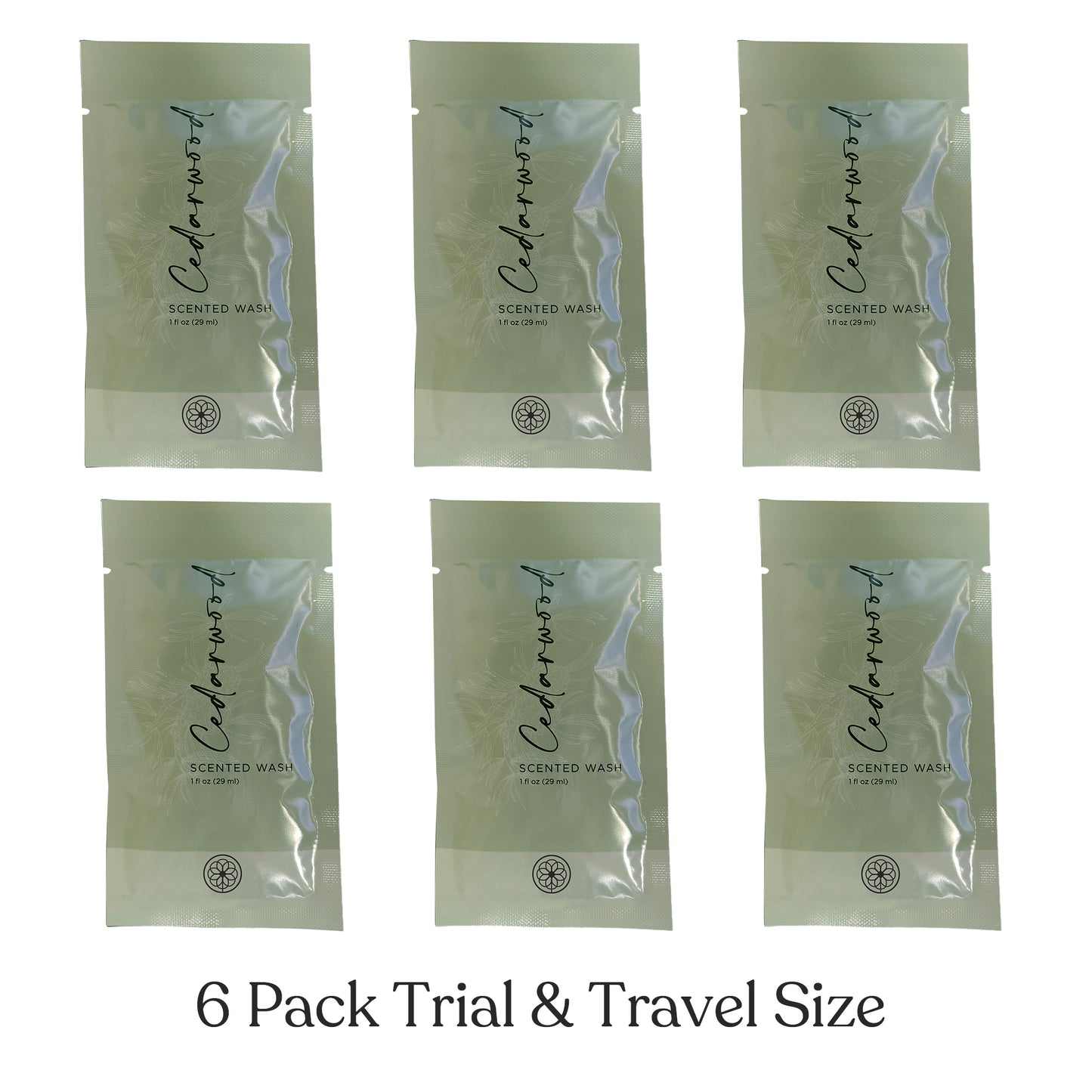 CEDARWOOD Scented Laundry Detergent Travel & Trial Size