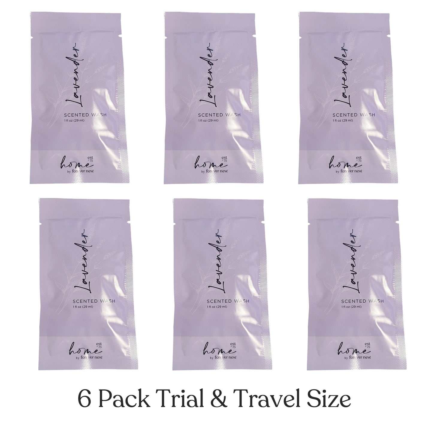 LAVENDER Scented Laundry Detergent Travel & Trial Size