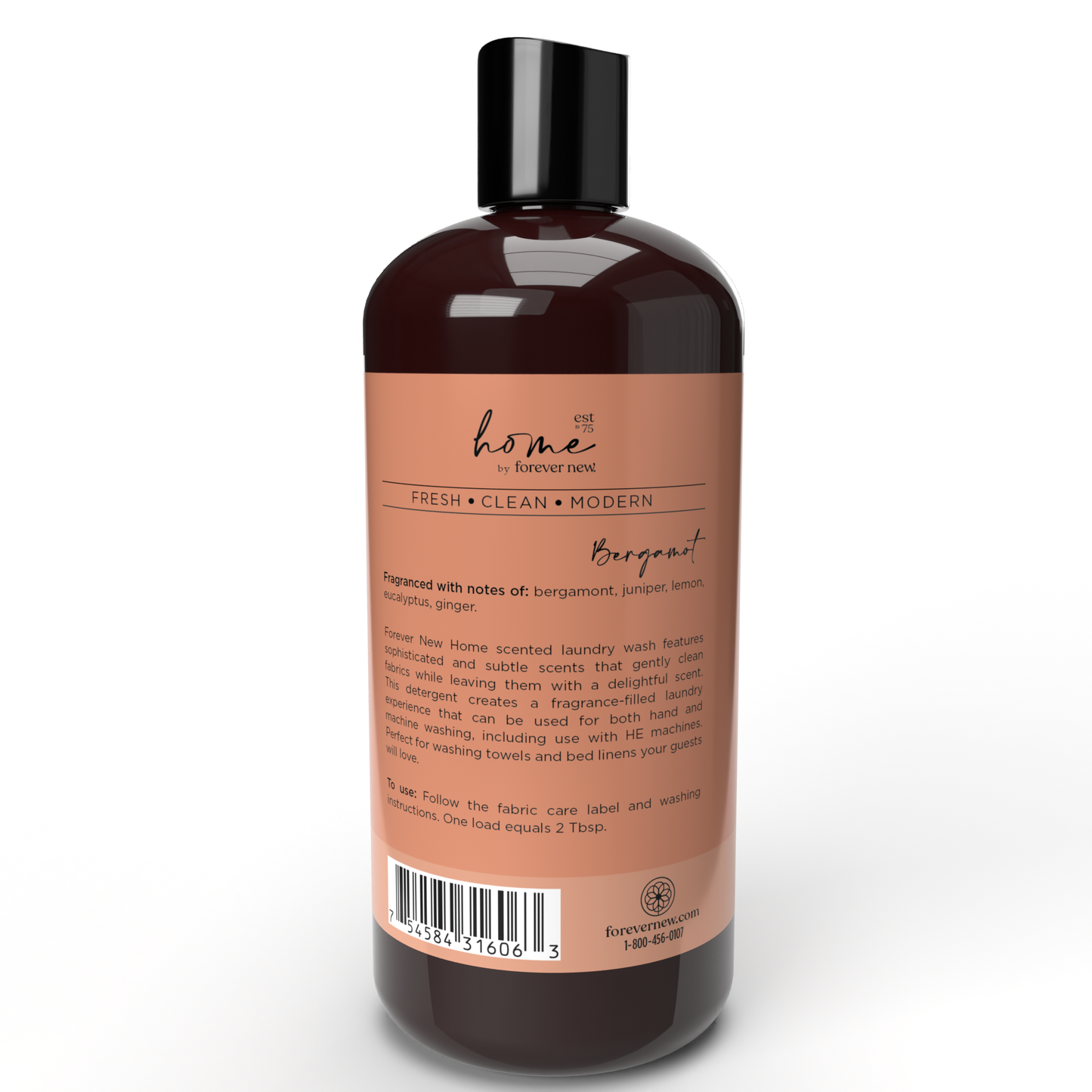 BERGAMOT Scented Laundry Detergent