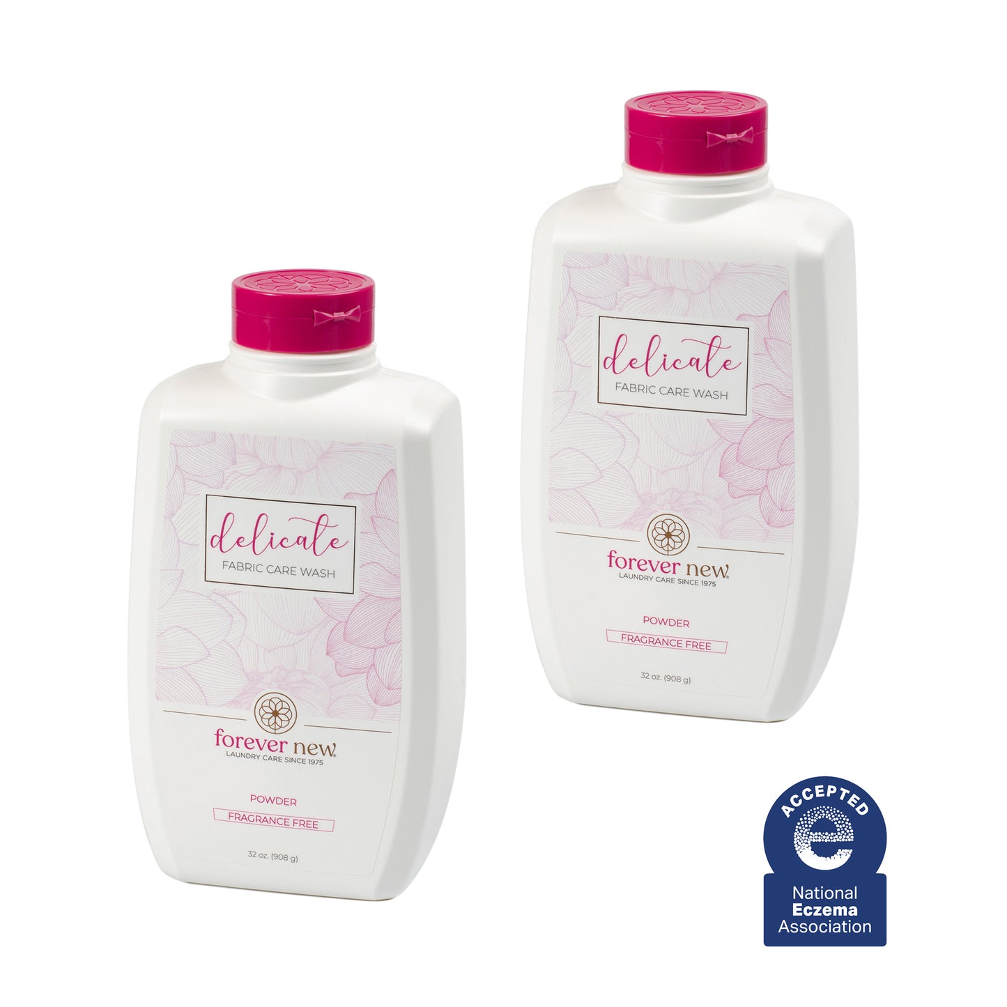 POWDER Delicate Laundry Detergent - Fragrance Free - Pack of 2