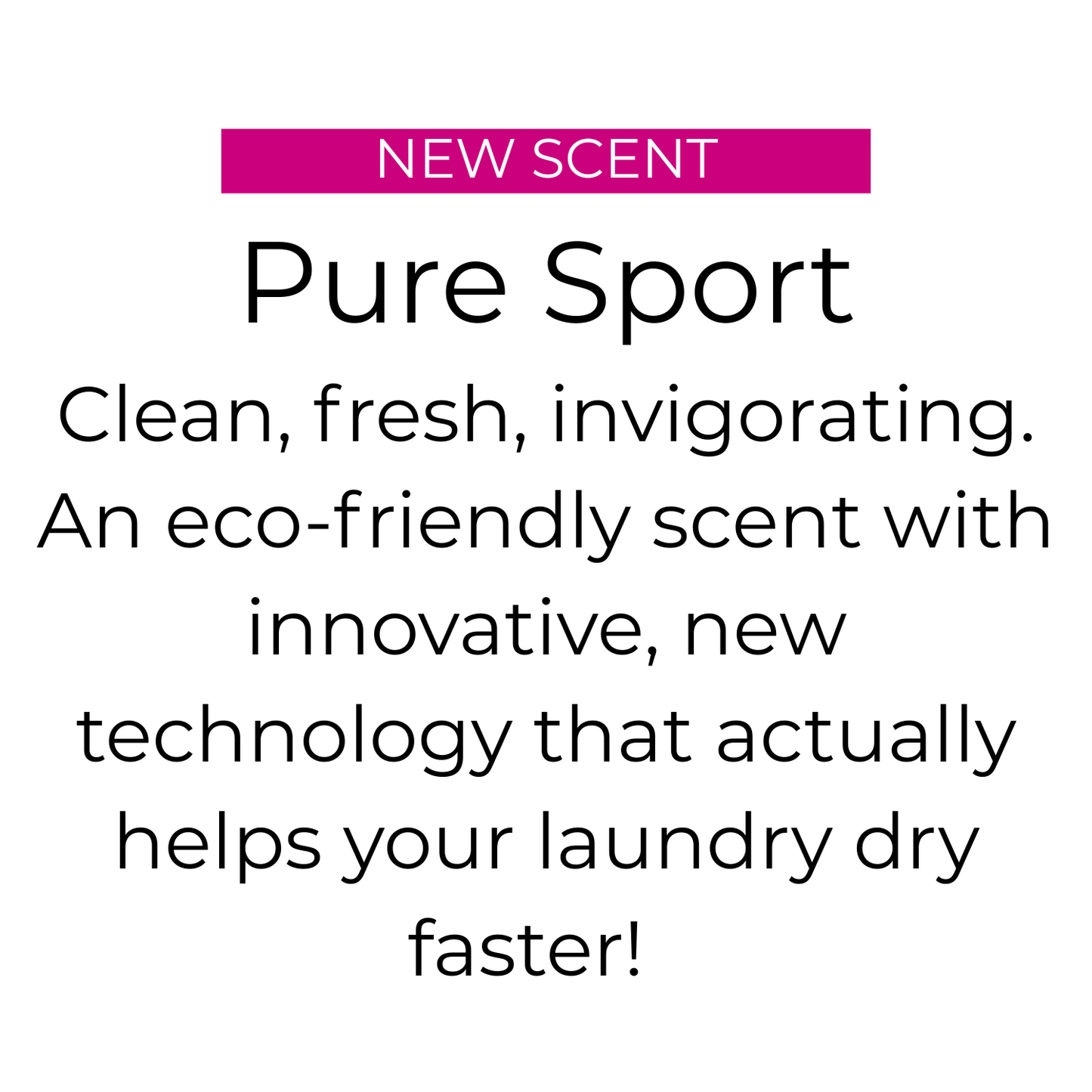 NEW STRETCH Pure Sport Liquid Active Wear Detergent