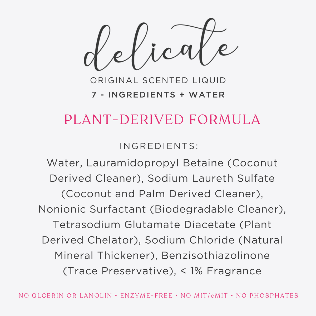 LIQUID Delicate Laundry Detergent - Original Scent - Pack of 2