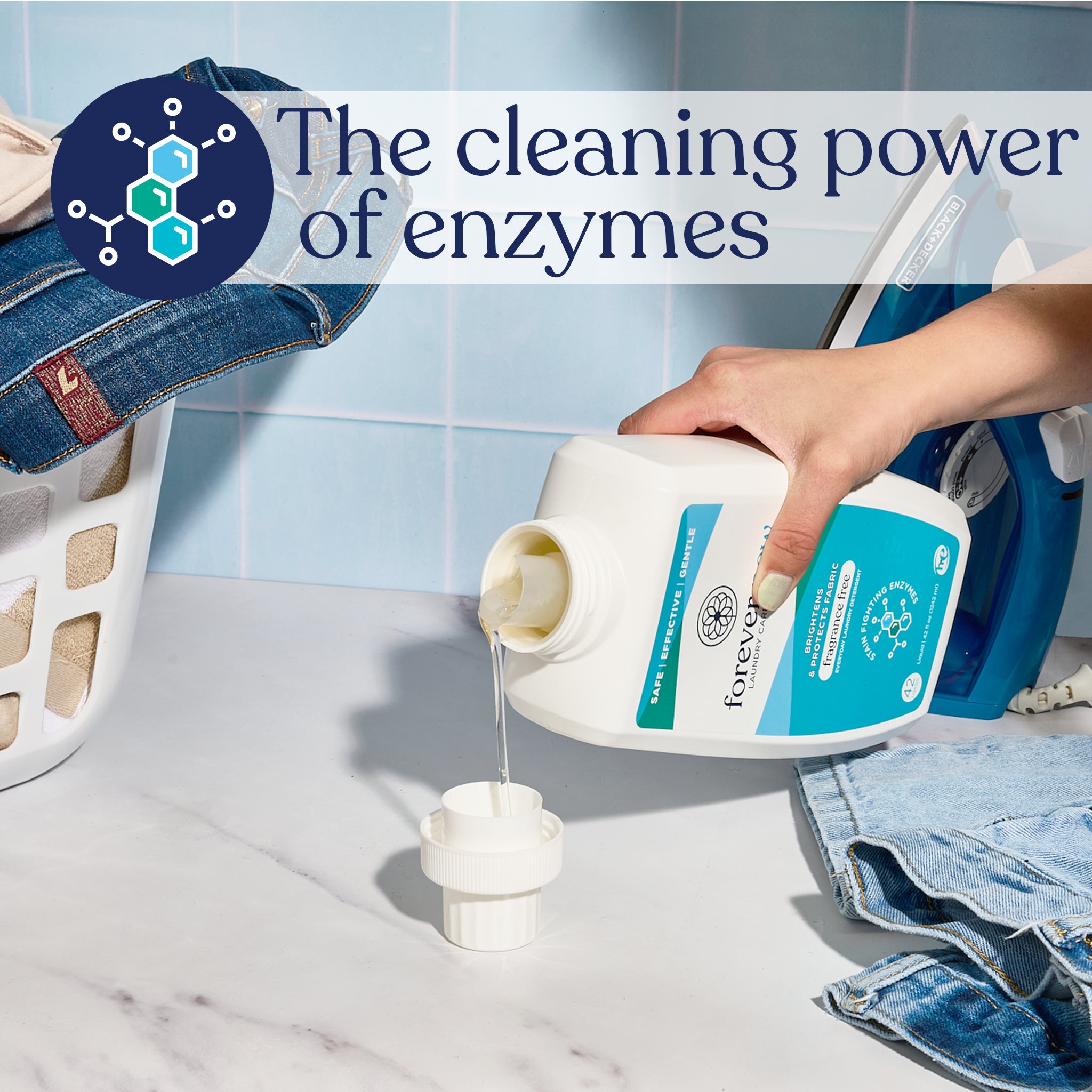 EVERYDAY Liquid Laundry Detergent - Pure Fresh Scent