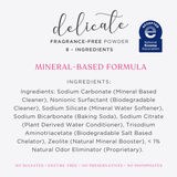POWDER Delicate Laundry Detergent - Fragrance Free - Pack of 2
