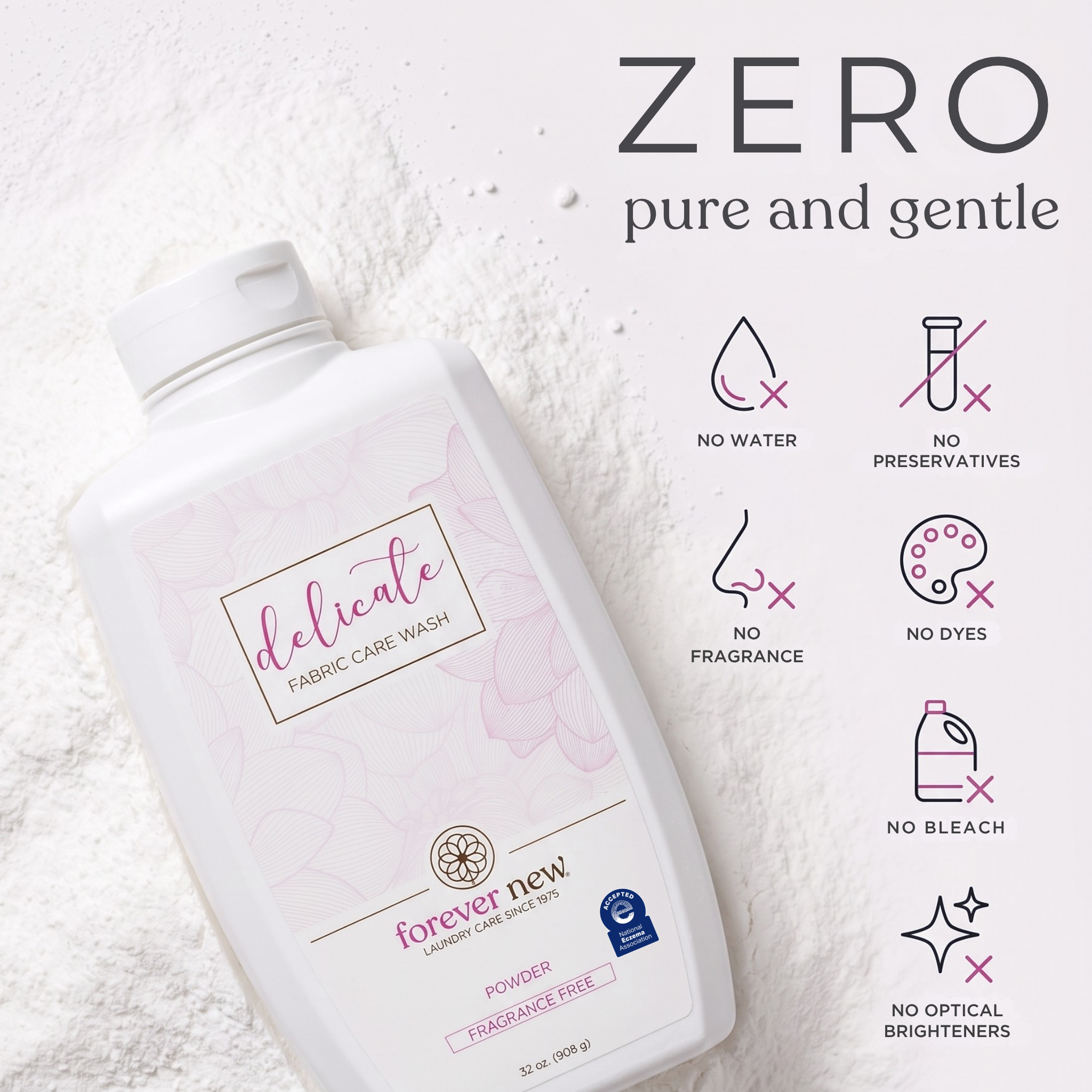POWDER Delicate Laundry Detergent - Fragrance Free