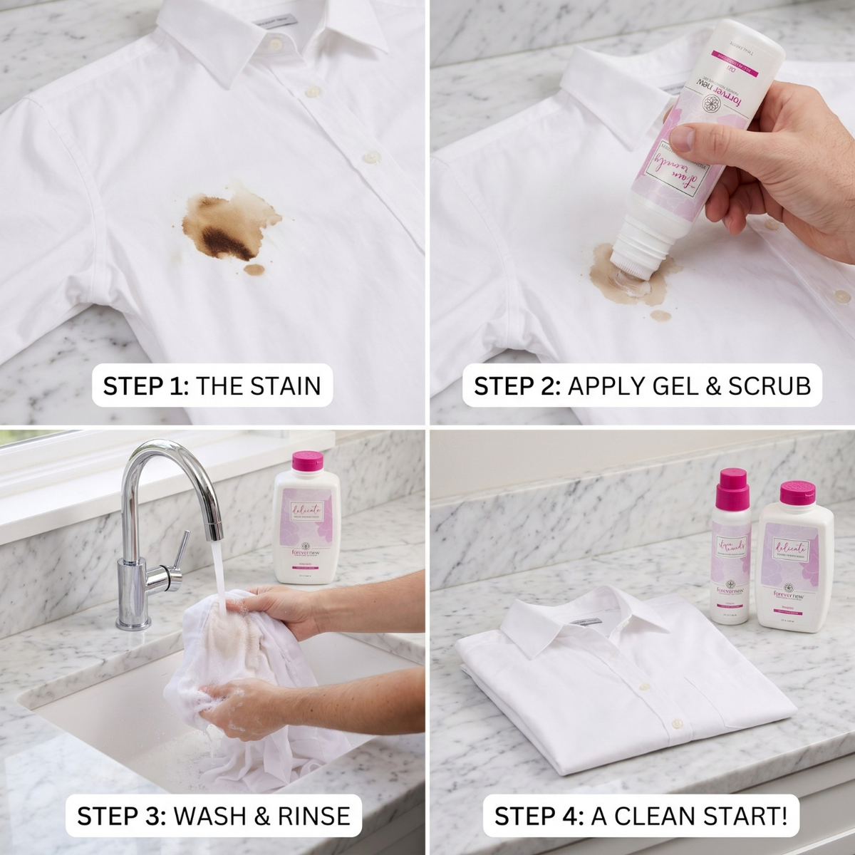 Forever New Stain Remedy - Built-in Brush